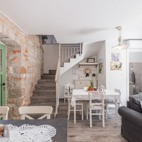 Living room, Villa Nonni, Villa Nonni - Authentic Stone House with a private pool in Istria, Croatia Vi&scaron;njan