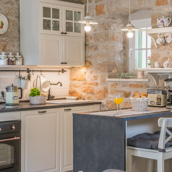 Kitchen, Villa Nonni, Villa Nonni - Authentic Stone House with a private pool in Istria, Croatia Vi&scaron;njan