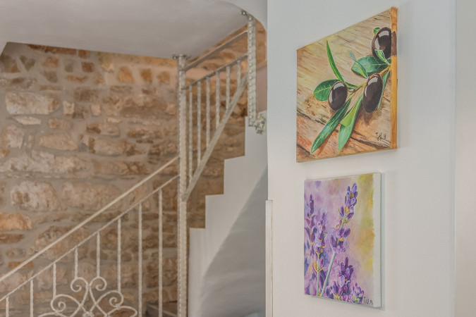 Relaxing interior, Villa Nonni - Authentic Stone House with a private pool in Istria, Croatia Vi&scaron;njan